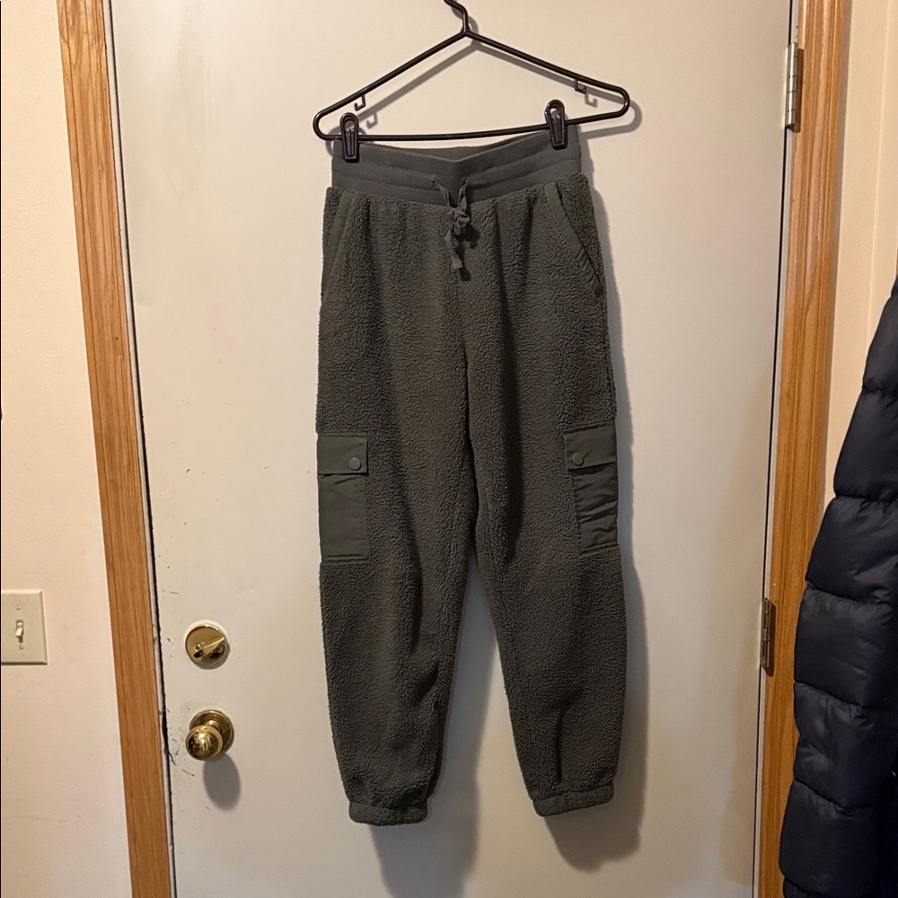 Ultra Flirt Heather Green Fleece Joggers
